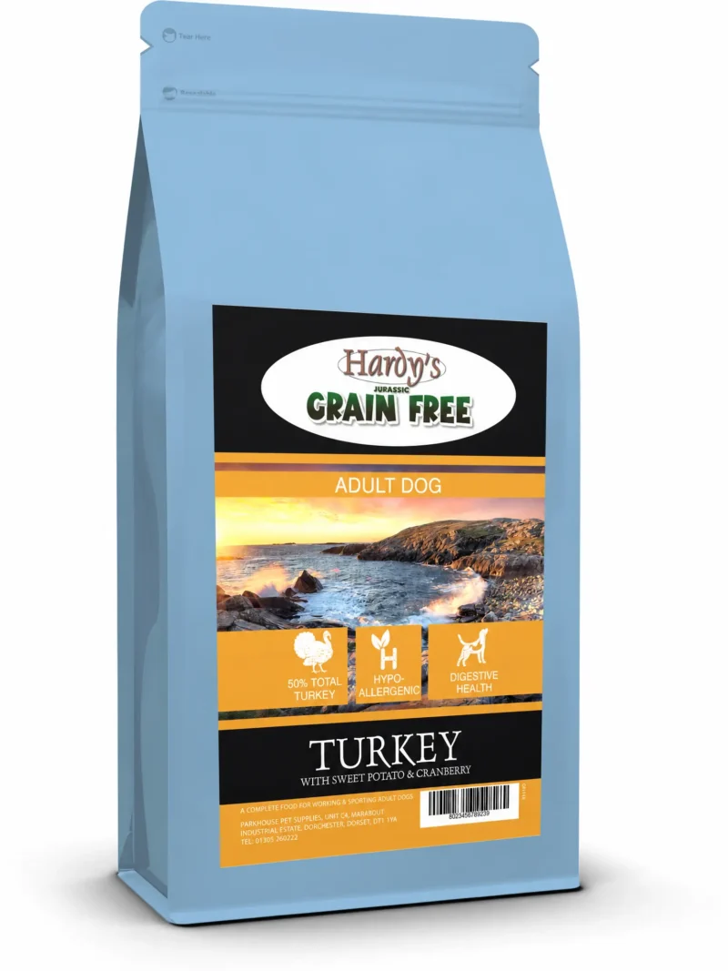 Hardy's Jurassic Grain Free Turkey, Sweet Potato and Cranberry