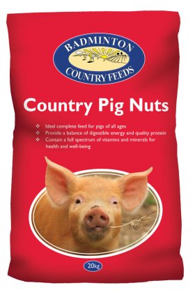 Badminton Country Feeds Country Pig Nuts, 20kg