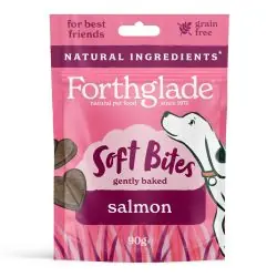 Forthglade Natural Soft Bite Treats With Salmon, 90g