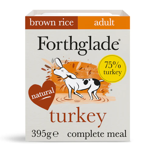 Forthglade Adult Turkey With Brown Rice & Vegetables Natural Wet Dog Food