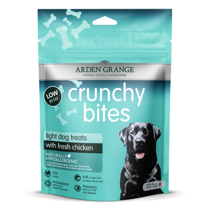 Arden Grange Crunchy Bites Light, 225g