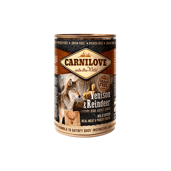 Carnilove Venison & Reindeer Tin, 400g