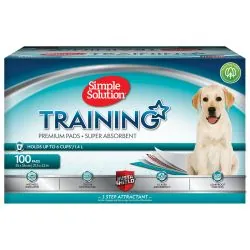Simple Solution Puppy Training Pads, 100 Pads