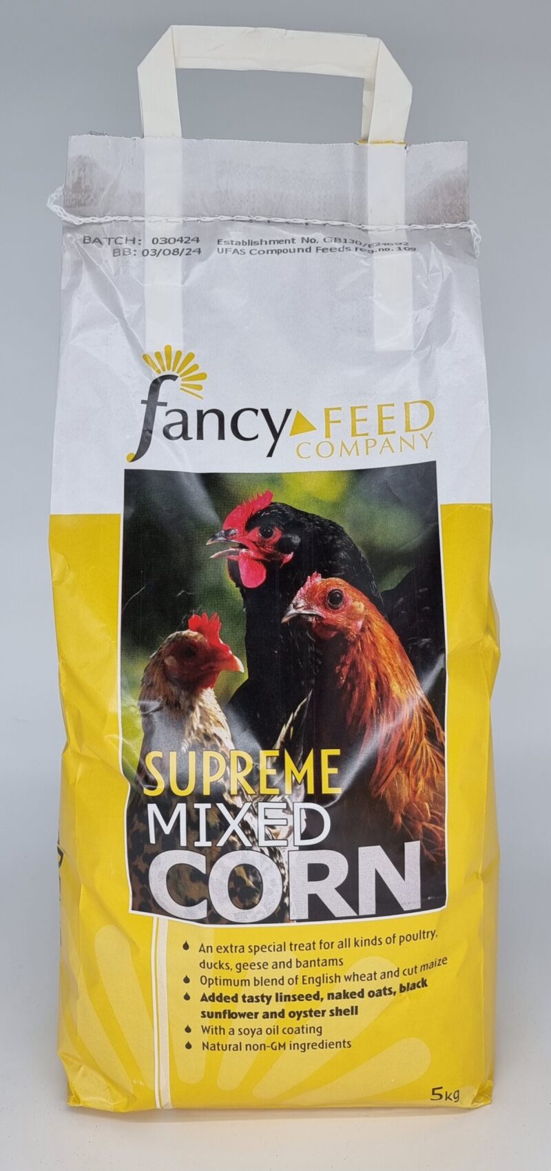Fancy Feed Supreme Mixed Corn, 5kg
