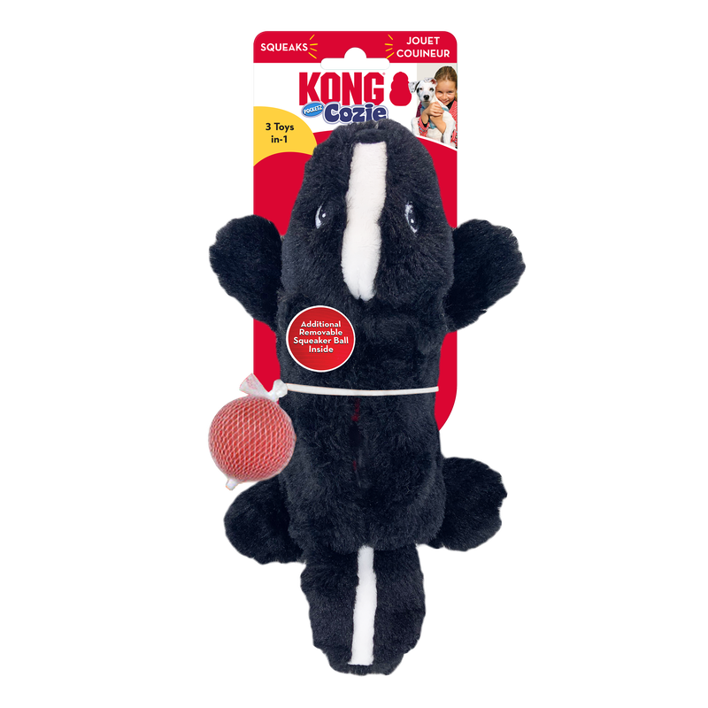 KONG Cozie Pocketz Skunk, Small