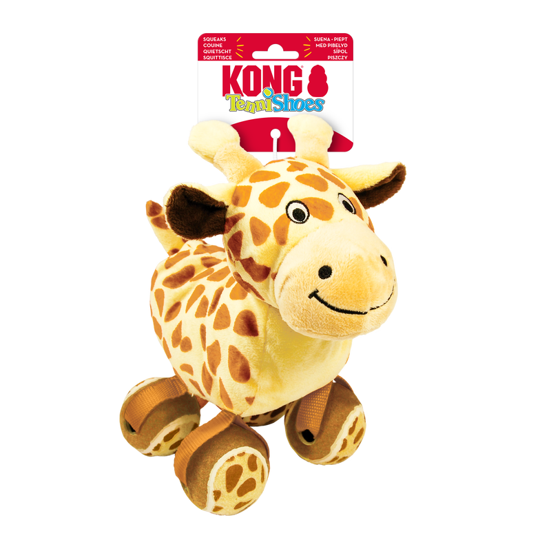 KONG TenniShoes Giraffe, Large