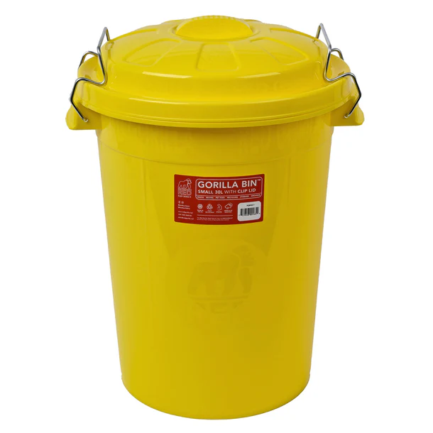 Gorilla Bin™ 80L Bin with Clip Lid