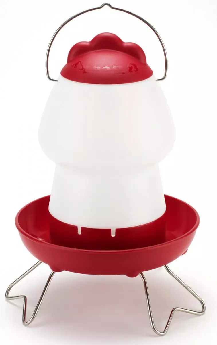Feathers & Beaky Top Fill Chicken Drinker, 2 Litres