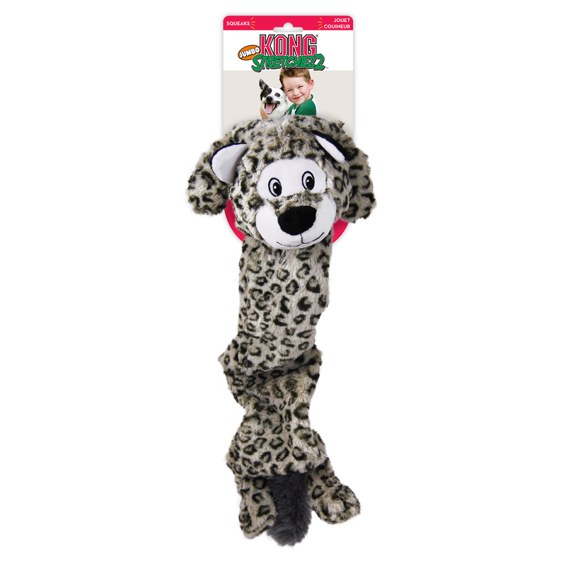KONG Jumbo Stretchezz Leopard, XL