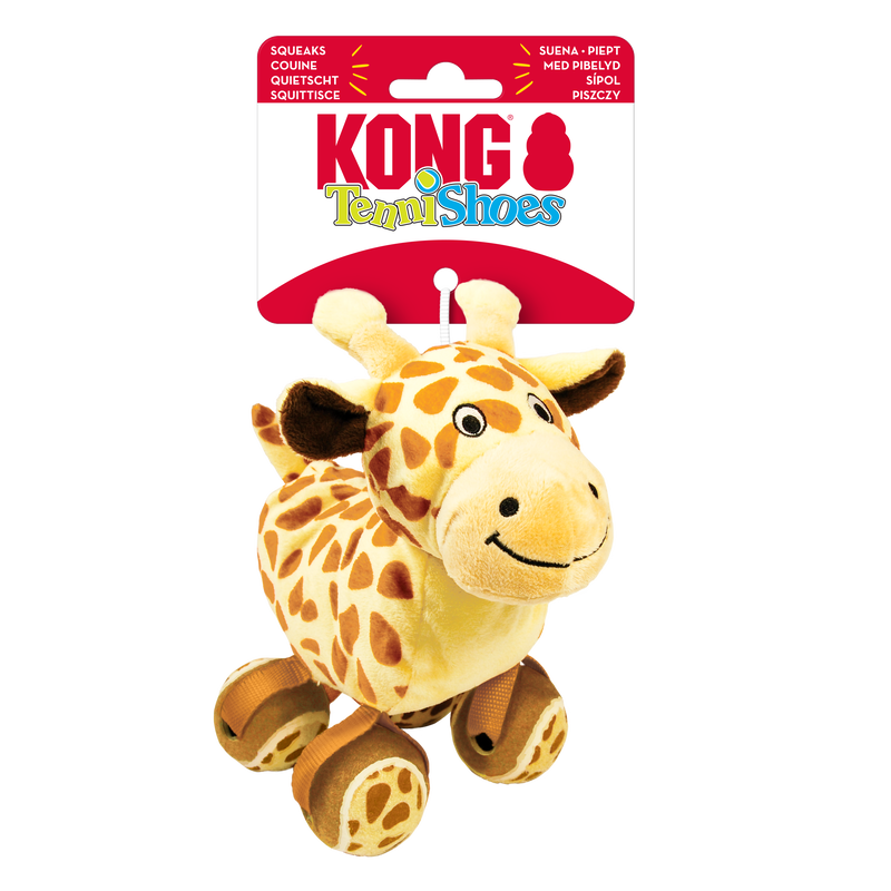 KONG TenniShoes Giraffe, Small