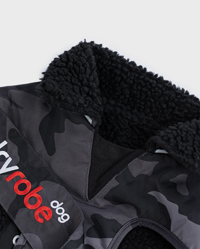 dryrobe Dog, Black Camo