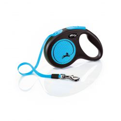 flexi New Neon Medium Tape 5m, Neon Blue