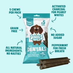 Denzel's Medium Chicken Daily Dentals for Dogs, 100g