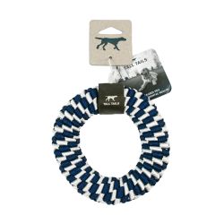 Tall Tails Braid Ring Navy, 6"