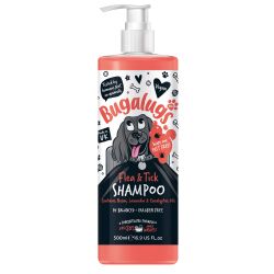 Bugalugs Flea & Tick Dog Shampoo, 500ml