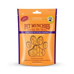 Pet Munchies Chicken with Blueberry, 80g