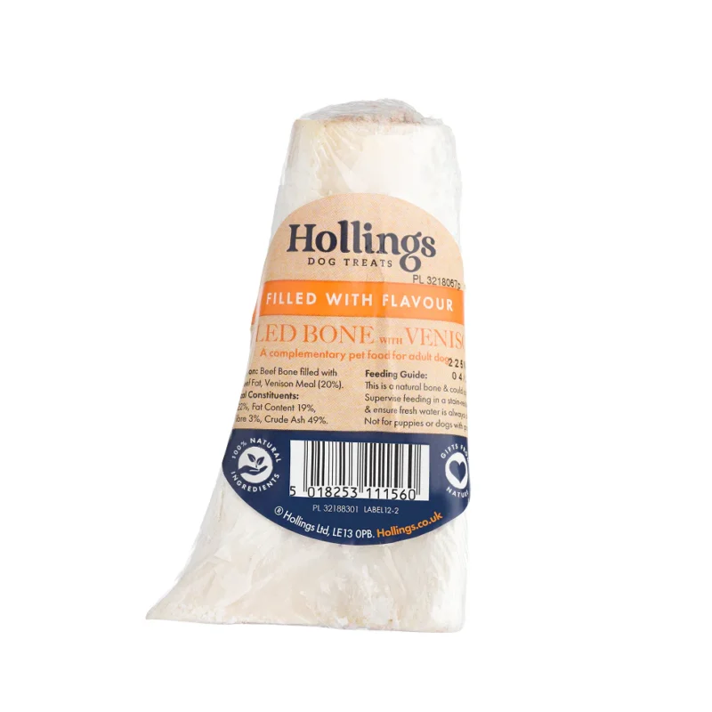 Hollings White Venison Filled Bone