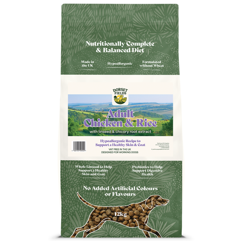 Dorset Fields Working Adult Dog Chicken & Rice