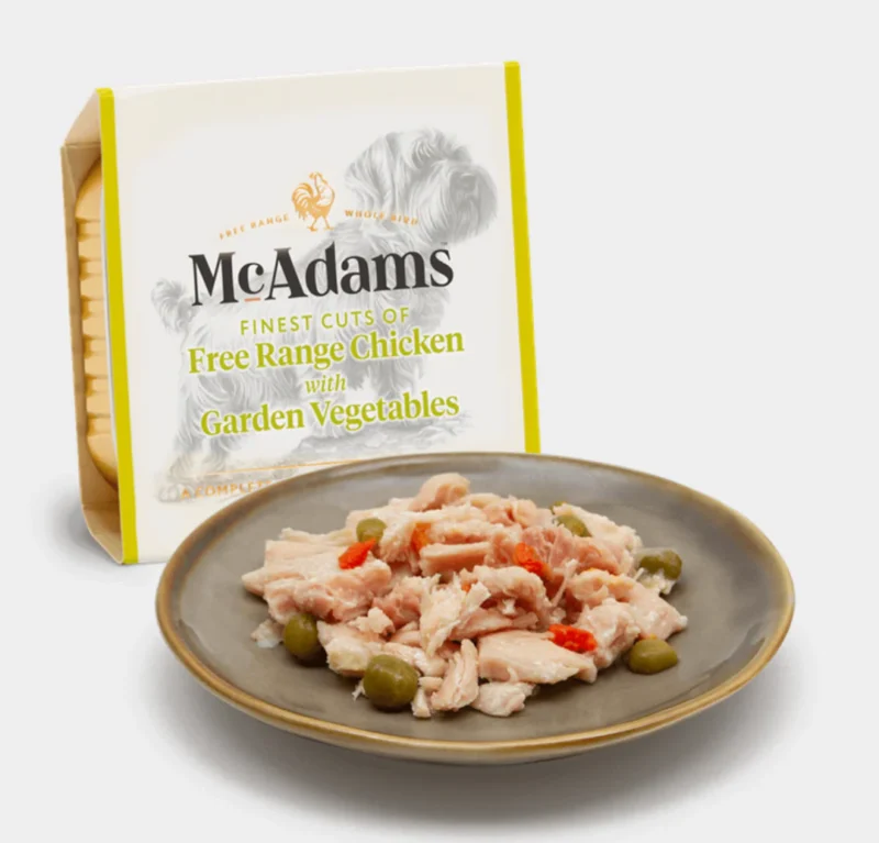 McAdams Free Range Chicken with Garden Vegetables, 150g