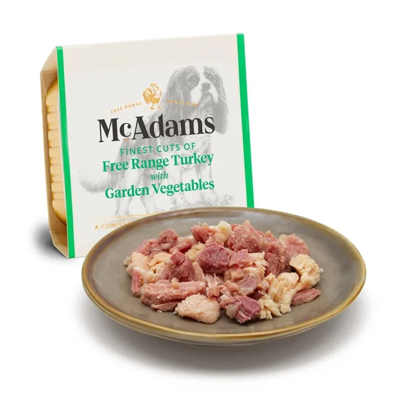 McAdams Free Range Turkey with Garden Vegetables, 150g