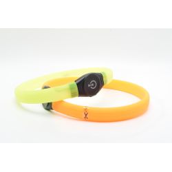 Kowloon Flashing Collar Yellow or Orange, 65cm