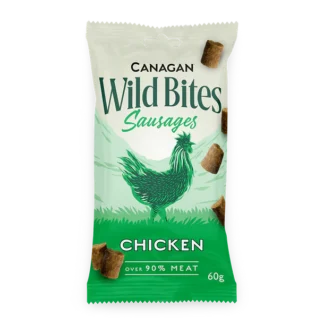 Canagan Dog Treats Wild Bites Chicken For Puppies & Adults, 60g