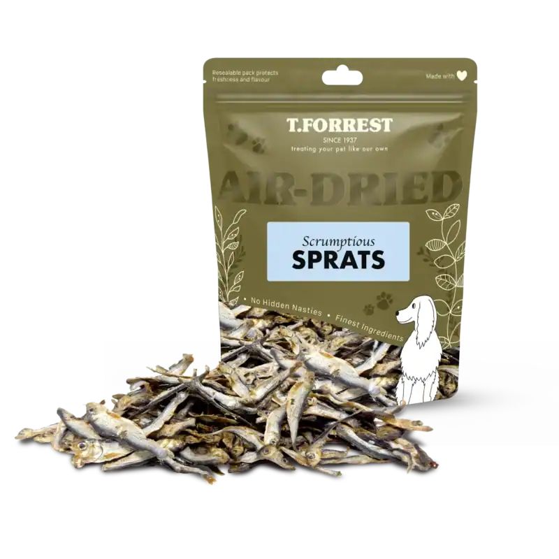 T Forrest Air Dried Sprats, 300g