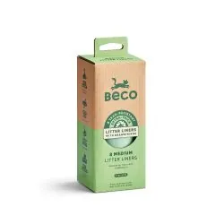 Beco Extra Thick Cat Litter Liners Medium, 8 Pack
